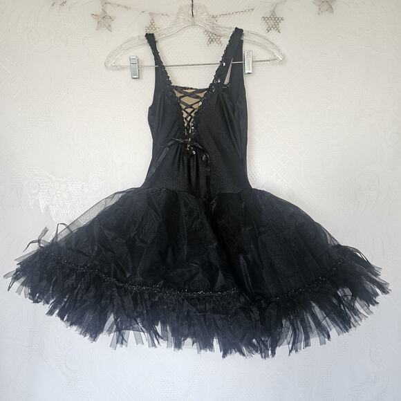 Revolution Dancewear Adult Small Tutu Ballet Costume Seqins Fairy Whimsigoth - Picture 1 of 13